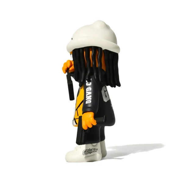 Hip-Hop Style Premium Vinyl Art Figurine Handmade Pop Art Sculpture for Collectors & Home Decor