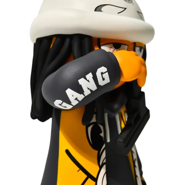 Hip-Hop Style Premium Vinyl Art Figurine Handmade Pop Art Sculpture for Collectors & Home Decor