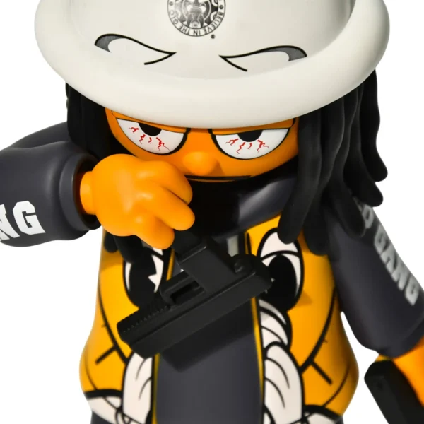 Hip-Hop Style Premium Vinyl Art Figurine Handmade Pop Art Sculpture for Collectors & Home Decor