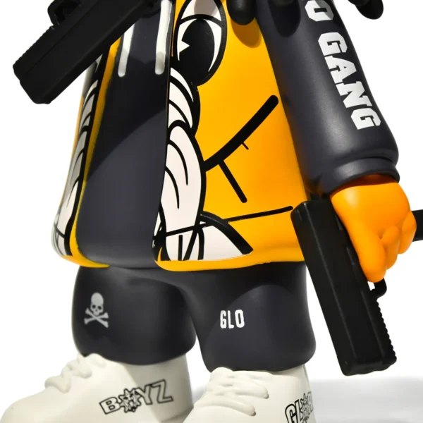 Hip-Hop Style Premium Vinyl Art Figurine Handmade Pop Art Sculpture for Collectors & Home Decor