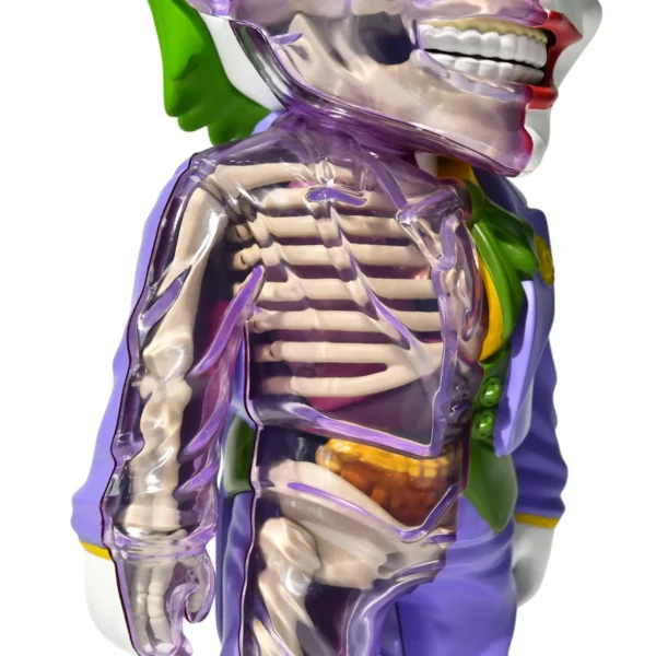 小丑 (12) 18cm 1/12 Scale Joker Action Figure Half Anatomy PVC ABS Collectible Figurine