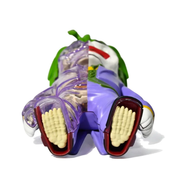 小丑 (14) 18cm 1/12 Scale Joker Action Figure Half Anatomy PVC ABS Collectible Figurine