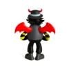 Gothic Demon Designer Vinyl Art Toy Limited-Edition Pop Art Sculpture for Collectors & Display