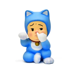 Collectible Art Figure Blue Cat Cosplay Pop Art Vinyl Model