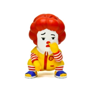 挖鼻蹲麦当劳 (1) Pop Art Vinyl Figure Collectible Premium Art Doll for Figure Enthusiasts