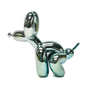 气球狗 (2) Professional Resin Art Toy Manufacturer Custom Resin Casting & Electroplating Services for Designer Figurines