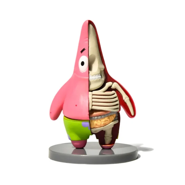 海绵宝宝 (1) Anatomy Starfish PVC Figurine Best Custom 3D Printed Pop Culture Collectible Life Size Anime Figurine