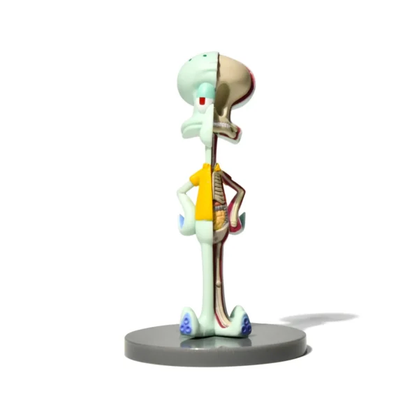 海绵宝宝 (12) Anatomy Squid PVC Figurine Hot Pop Culture Collectible Life Size Custom 3D Printed Anime Figurine