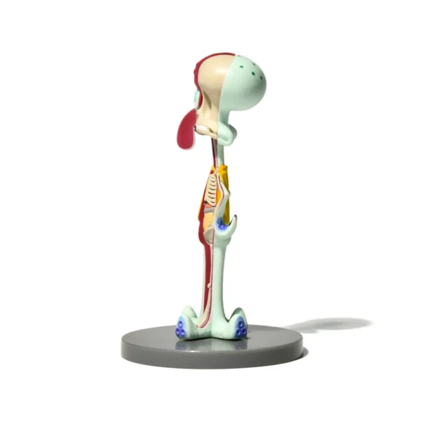 海绵宝宝 (13) Anatomy Squid PVC Figurine Hot Pop Culture Collectible Life Size Custom 3D Printed Anime Figurine