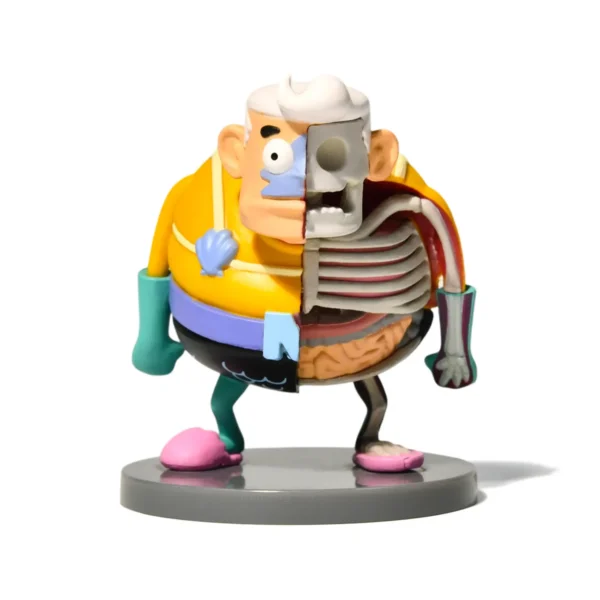 海绵宝宝 (28) Anatomy Mermaid Man PVC Figurine Custom 3D Printed Pop Culture Collectible Hot Anime Figurine Collection
