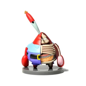 Anatomy Crab PVC Figurine Hot Pop Culture Character Collectible Life Size 3D Printed Anime Figurine