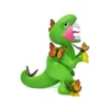 蝴蝶绿龙 (4) Custom Dinosaur Vinyl Toy Manufacturer | PVC & Vinyl Toy Production, Prototyping & Packaging