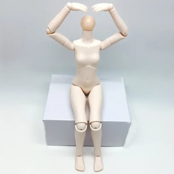 1/6 BJD Doll 12-Inch Female Body Blind Box BJD High Quality PVC BJD Doll DIY Gift for Collectors