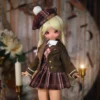 1/4 Scale BJD SD Doll 45cm 30-Joint Tan Skin Anime Figure DIY Toy for Girls