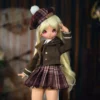 1/4 Scale BJD SD Doll 45cm 30-Joint Tan Skin Anime Figure DIY Toy for Girls