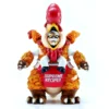 Fast Food Monster Custom Cartoon Figurine Fried Chicken PVC Art Toy Collectible Figure for Decoration