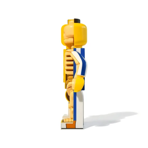 乐高蓝白条纹 (2) PVC 3D Figure Maker Custom 3D PVC Action Figure Design & Manufacturing Service