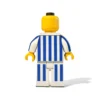乐高蓝白条纹 (3) PVC 3D Figure Maker Custom 3D PVC Action Figure Design & Manufacturing Service