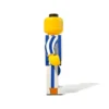 乐高蓝白条纹 (4) PVC 3D Figure Maker Custom 3D PVC Action Figure Design & Manufacturing Service
