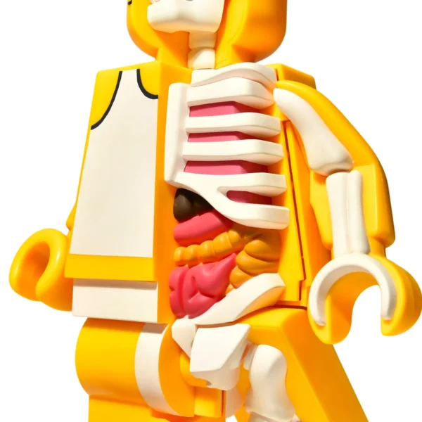 乐高马甲黄 (5) 3D Printed PVC Action Figure Custom 3D Model Figure Collectibles for Display