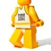 乐高马甲黄 (6) 3D Printed PVC Action Figure Custom 3D Model Figure Collectibles for Display