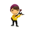 吉他男 (1) Cute Kawaii Anime Figures Hot Popular Custom PVC Guitarist Character Figurine for Collectors