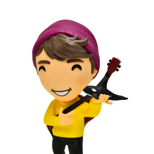 吉他男 (6) Cute Kawaii Anime Figures Hot Popular Custom PVC Guitarist Character Figurine for Collectors