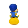 Wholesale Cute Boy Riding Yellow Duck PVC Figures Bulk Kawaii Art Toys for Gift