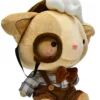 毛绒侦探 (8) Custom Plush Toy Vintage Gentleman Fox OEM Cute Stuffed Animal Collectible for Birthday Gift
