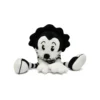 毛绒黑白小人 (7) Custom Retro Black & White Clown Soft Plush Toy Stuffed Animal Collectible for Gift