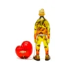 爱心王 (3) Hot Sale Custom Streetwear Vinyl Figurine Bulk Designer Art Toy Collectible Figure for Display