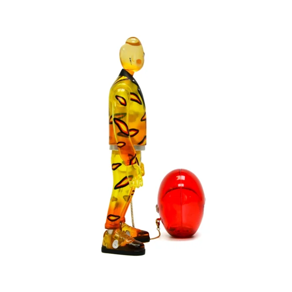 爱心王 (4) Hot Sale Custom Streetwear Vinyl Figurine Bulk Designer Art Toy Collectible Figure for Display