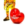 爱心王 (5) Hot Sale Custom Streetwear Vinyl Figurine Bulk Designer Art Toy Collectible Figure for Display