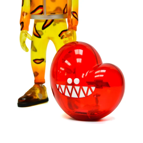 爱心王 (5) Hot Sale Custom Streetwear Vinyl Figurine Bulk Designer Art Toy Collectible Figure for Display