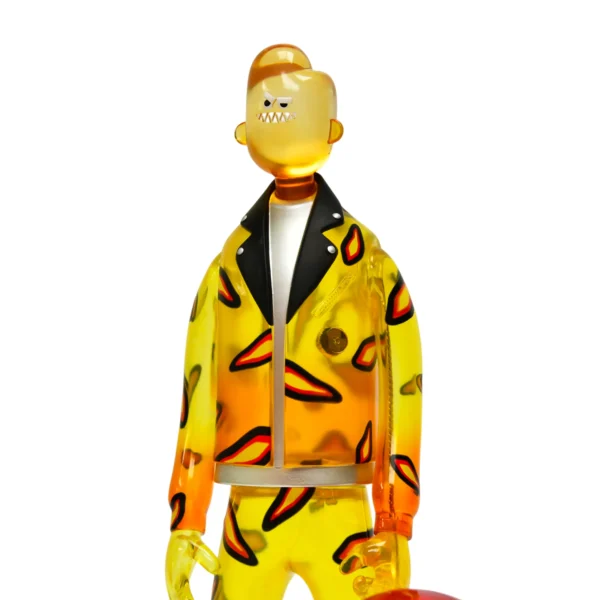 爱心王 (6) Hot Sale Custom Streetwear Vinyl Figurine Bulk Designer Art Toy Collectible Figure for Display