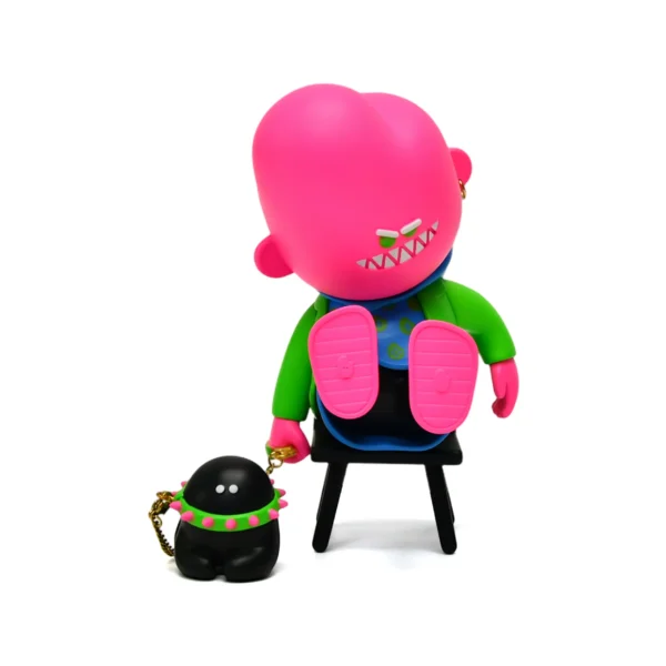 牵狗王 (1) Custom Street Art Vinyl Sculptures Bulk Designer Art Toy Collectible Figure for Gift