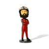 Captain Risky Red Racing Suit Bobblehead Retro Racer PVC Figure Collectible