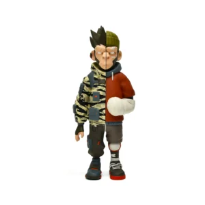 Split-Design Monkey Streetwear PVC Figure Dual Style Urban Art Toy Collectible
