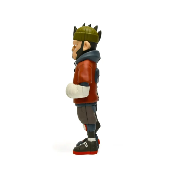 Split-Design Monkey Streetwear PVC Figure Dual Style Urban Art Toy Collectible
