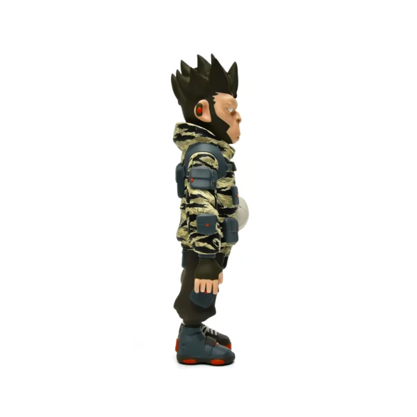 Split-Design Monkey Streetwear PVC Figure Dual Style Urban Art Toy Collectible