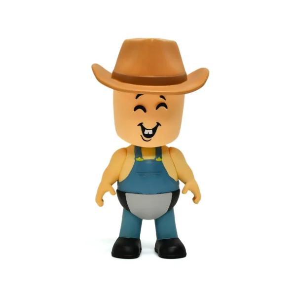 背带帽笑脸 (1) Mini Anime Figures Collection Small Miniature PVC Character Figurines for Desk Decor & Collectors