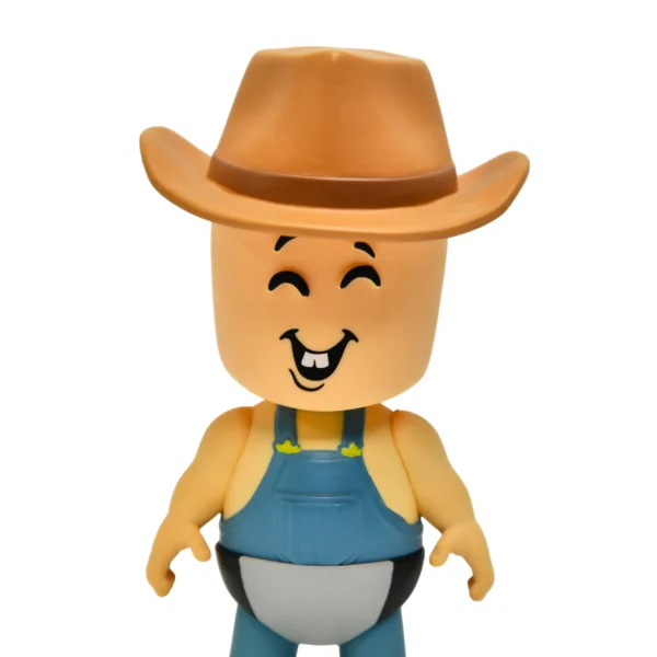 背带帽笑脸 (6) Mini Anime Figures Collection Small Miniature PVC Character Figurines for Desk Decor & Collectors