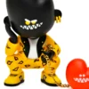 Custom Street Art Black Character Vinyl Figure Designer Art Toy Collectible for Display