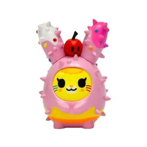 仙人掌兔 (5) Pastel Cactus Cat Art Figure Cute Limited Edition Designer PVC Collectible Toy