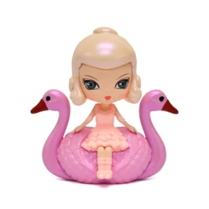 Cute Swan Girl Collectible Design Toy Customizable Pop PVC Figure Create Your Own PVC Figurine