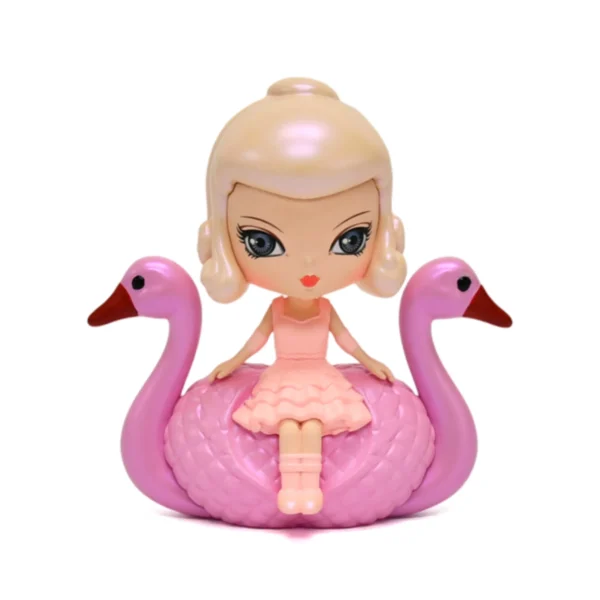 天鹅女孩 (1) Cute Swan Girl Collectible Design Toy Customizable Pop PVC Figure Create Your Own PVC Figurine