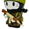 Hot Sell Custom Stylized Hello Kitty Cartoon Figurines Collectible Vinyl Art Toy Interior Decoration
