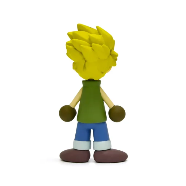 数码宝贝 (18) Blonde Boy Fighter Custom Manga Figure Collectible PVC Action Figure for Fans