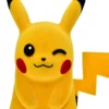 植绒皮卡丘 (7) Cute Pikachu Flocked Plush Figure Custom Stuffed Toy for Bulk Orders and Gifts