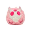 毛绒粉球怪 (1) Soft Stuffed Animal Plush Keychain Bulk Custom Plush Toy Pendant for Gift